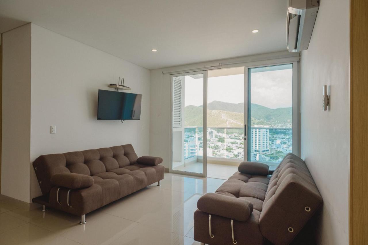 Edificio Reserva Del Mar, Apartamentos 1618, 1614 Y 1714 Санта-Марта Экстерьер фото